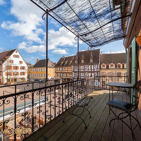 קולמר Au Bonheur Des Anges Appartement 2 Chambres Avec Terrasse מראה חיצוני תמונה